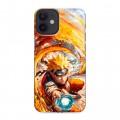 Дизайнерский силиконовый с усиленными углами чехол для Iphone 12 Mini Аниме Наруто Naruto