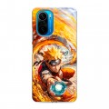 Дизайнерский силиконовый чехол для Xiaomi Poco F3 Аниме Наруто Naruto