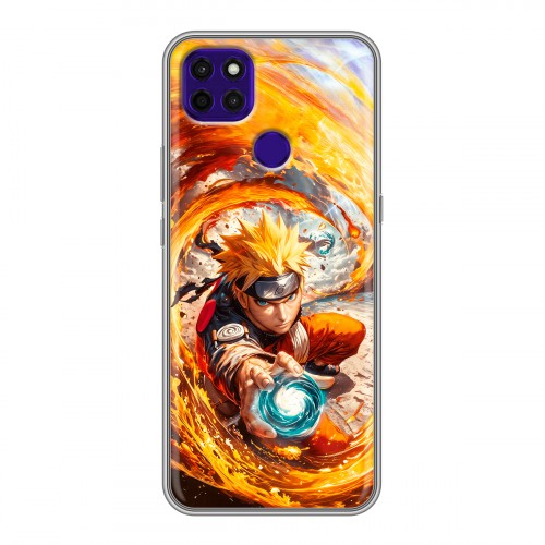 Дизайнерский силиконовый чехол для Lenovo K12 Pro Аниме Наруто Naruto