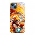 Дизайнерский силиконовый чехол для Iphone 13 Аниме Наруто Naruto