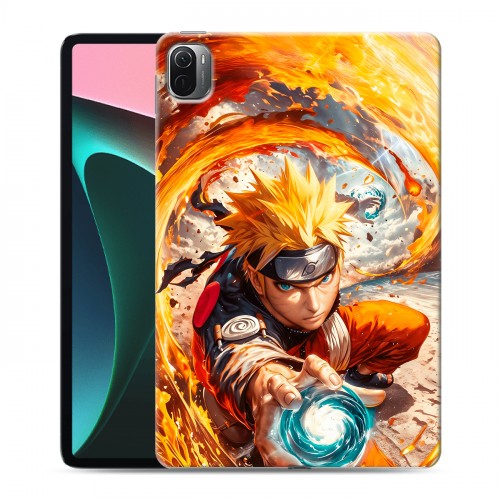Дизайнерский силиконовый чехол для Xiaomi Pad 5 Аниме Наруто Naruto