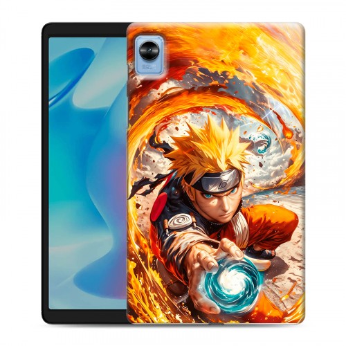 Дизайнерский силиконовый чехол для Realme Pad Mini Аниме Наруто Naruto