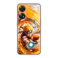 Дизайнерский силиконовый чехол для OPPO Reno8 T Аниме Наруто Naruto
