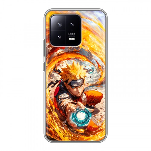 Дизайнерский силиконовый чехол для Xiaomi 13 Аниме Наруто Naruto