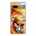 Дизайнерский силиконовый чехол для Google Pixel 7A Аниме Наруто Naruto