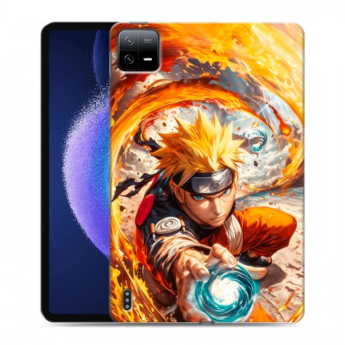 Дизайнерский силиконовый чехол для Xiaomi Pad 6 Аниме Наруто Naruto