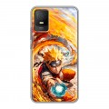 Дизайнерский силиконовый чехол для TCL 403 Аниме Наруто Naruto
