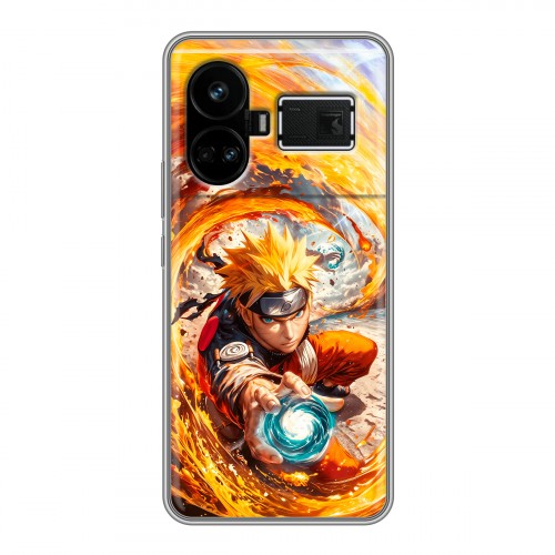 Дизайнерский силиконовый чехол для Realme GT5 Аниме Наруто Naruto