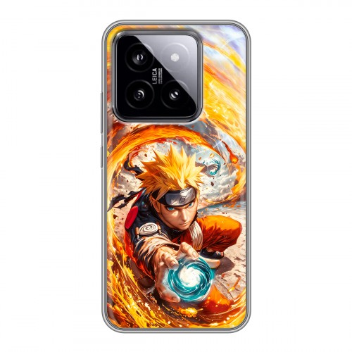 Дизайнерский силиконовый чехол для Xiaomi 14 Аниме Наруто Naruto