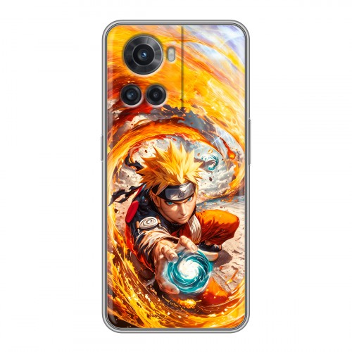 Дизайнерский силиконовый чехол для OnePlus Ace Аниме Наруто Naruto
