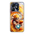 Дизайнерский силиконовый чехол для Itel A70 Аниме Наруто Naruto