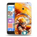 Дизайнерский пластиковый чехол для Nokia Lumia 1320 Аниме Наруто Naruto