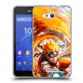 Дизайнерский пластиковый чехол для Sony Xperia E4g Аниме Наруто Naruto