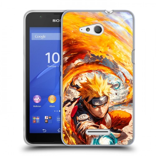 Дизайнерский пластиковый чехол для Sony Xperia E4g Аниме Наруто Naruto