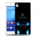 Дизайнерский пластиковый чехол для Sony Xperia Z3+ Mercedes Мерседес