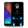 Дизайнерский пластиковый чехол для Meizu MX5 Mercedes Мерседес