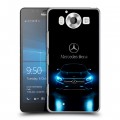 Дизайнерский пластиковый чехол для Microsoft Lumia 950 Mercedes Мерседес