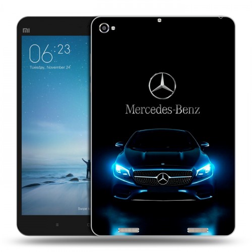 Дизайнерский силиконовый чехол для Xiaomi Mi Pad 2 Mercedes Мерседес