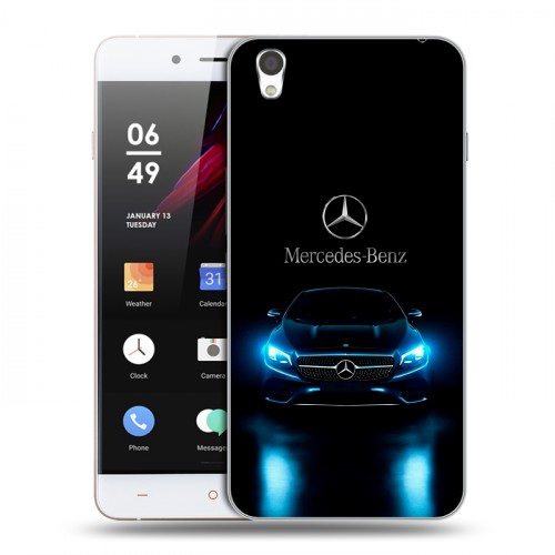 Дизайнерский пластиковый чехол для OnePlus X Mercedes Мерседес