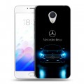 Дизайнерский пластиковый чехол для Meizu M3E Mercedes Мерседес