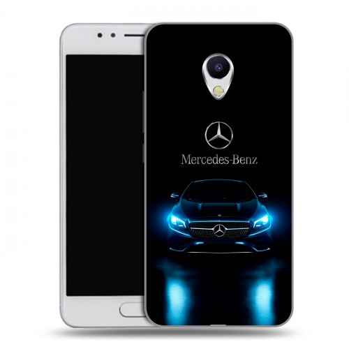 Дизайнерский пластиковый чехол для Meizu M5s Mercedes Мерседес