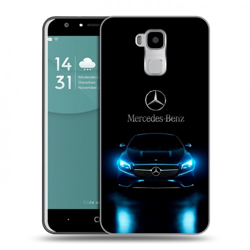 Дизайнерский пластиковый чехол для Doogee Y6 Mercedes Мерседес