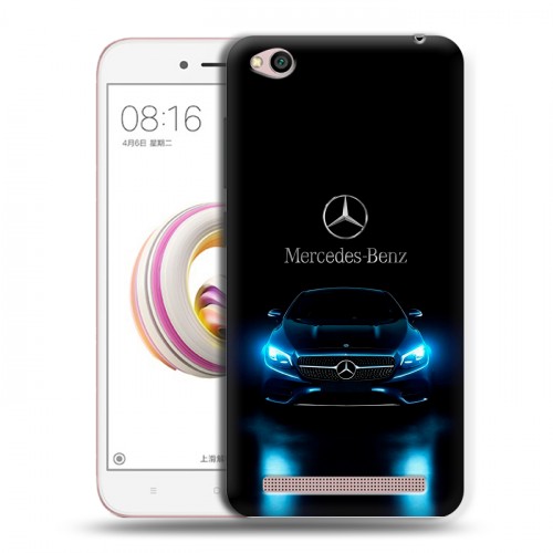 Дизайнерский пластиковый чехол для Xiaomi RedMi 5A Mercedes Мерседес