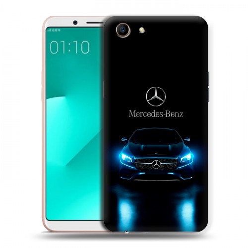Дизайнерский пластиковый чехол для OPPO A83 Mercedes Мерседес