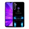 Дизайнерский силиконовый чехол для Realme 5 Mercedes Мерседес