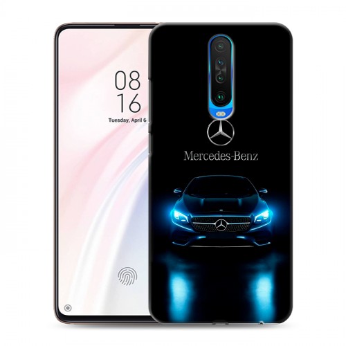Дизайнерский пластиковый чехол для Xiaomi RedMi K30 Mercedes Мерседес
