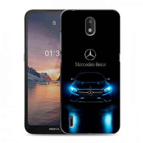Дизайнерский силиконовый чехол для Nokia 1.3 Mercedes Мерседес