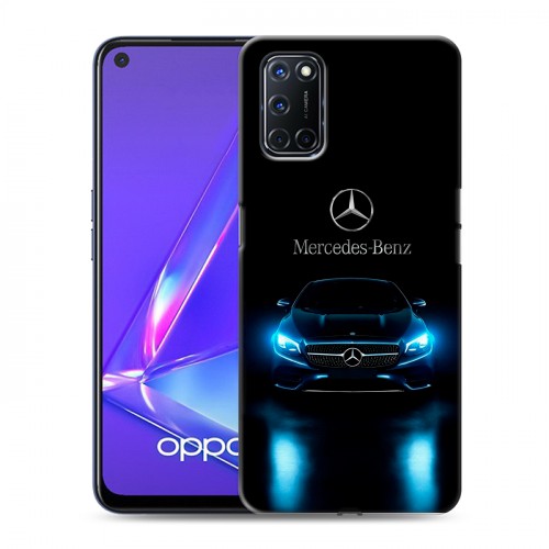 Дизайнерский пластиковый чехол для OPPO A52 Mercedes Мерседес