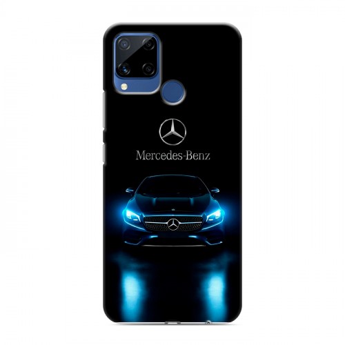 Дизайнерский пластиковый чехол для Realme C15 Mercedes Мерседес