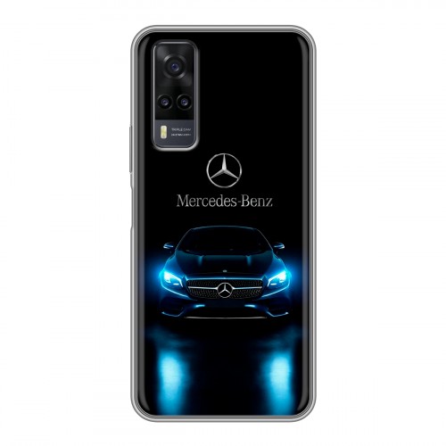 Дизайнерский силиконовый чехол для Vivo Y31 Mercedes Мерседес