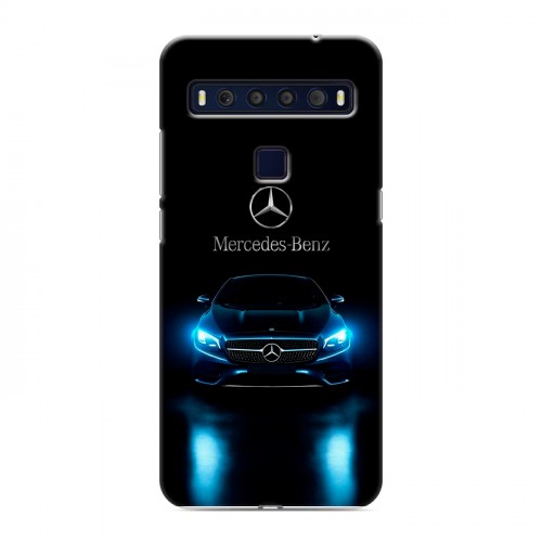 Дизайнерский пластиковый чехол для TCL 10L Mercedes Мерседес