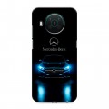 Дизайнерский силиконовый с усиленными углами чехол для Nokia X10 Mercedes Мерседес