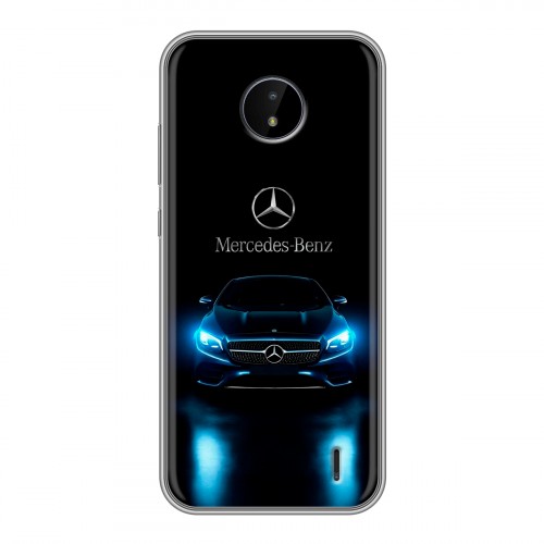 Дизайнерский силиконовый чехол для Nokia C20 Mercedes Мерседес