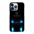 Дизайнерский силиконовый чехол для Iphone 13 Pro Mercedes Мерседес