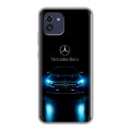Дизайнерский силиконовый чехол для Samsung Galaxy A03 Mercedes Мерседес