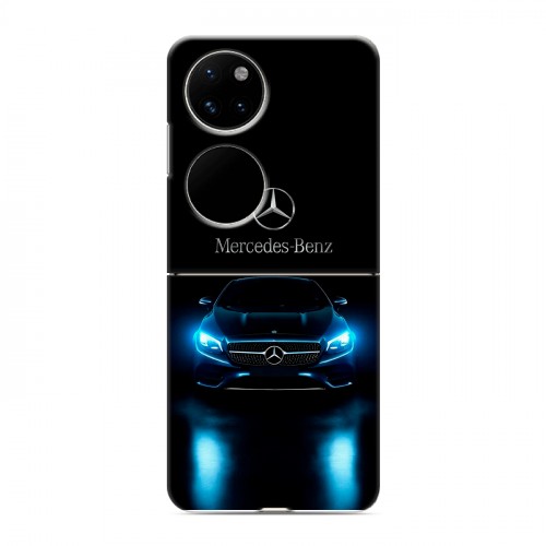 Дизайнерский пластиковый чехол для Huawei P50 Pocket Mercedes Мерседес