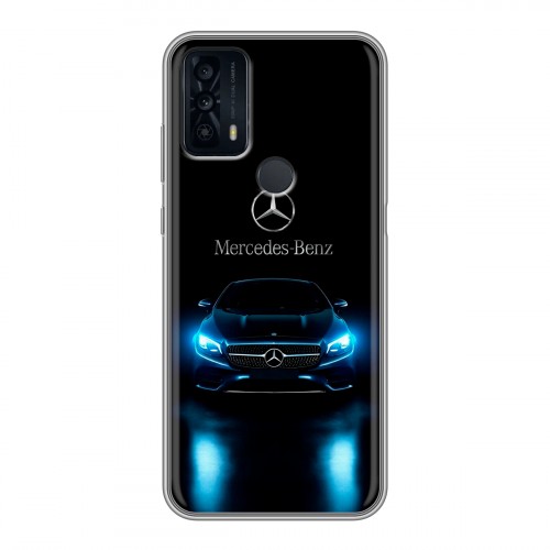 Дизайнерский силиконовый чехол для TCL 20B Mercedes Мерседес