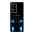 Дизайнерский силиконовый чехол для Xiaomi Poco F4 Mercedes Мерседес