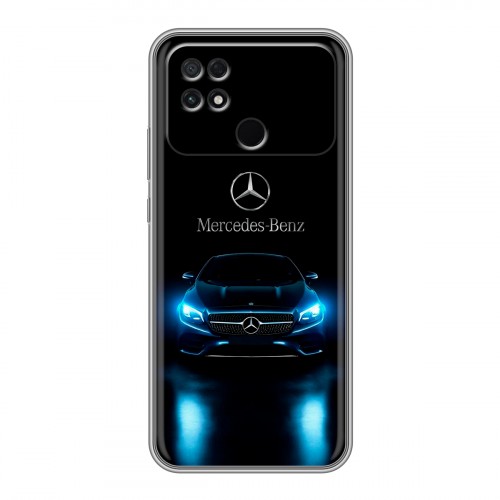 Дизайнерский силиконовый чехол для Xiaomi Poco C40 Mercedes Мерседес
