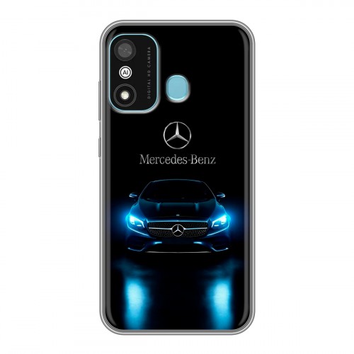 Дизайнерский силиконовый чехол для Itel A27 Mercedes Мерседес