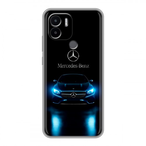 Дизайнерский силиконовый чехол для Xiaomi Redmi A1 Plus Mercedes Мерседес