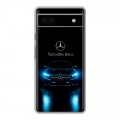Дизайнерский силиконовый чехол для Google Pixel 6a Mercedes Мерседес