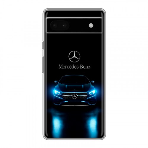 Дизайнерский силиконовый чехол для Google Pixel 6a Mercedes Мерседес