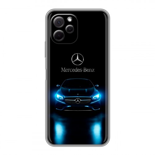 Дизайнерский силиконовый с усиленными углами чехол для Huawei Nova Y61 Mercedes Мерседес