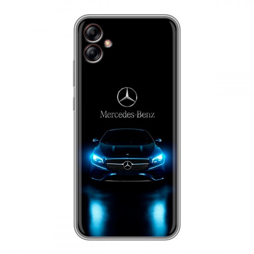 Дизайнерский силиконовый чехол для Samsung Galaxy A04e Mercedes Мерседес