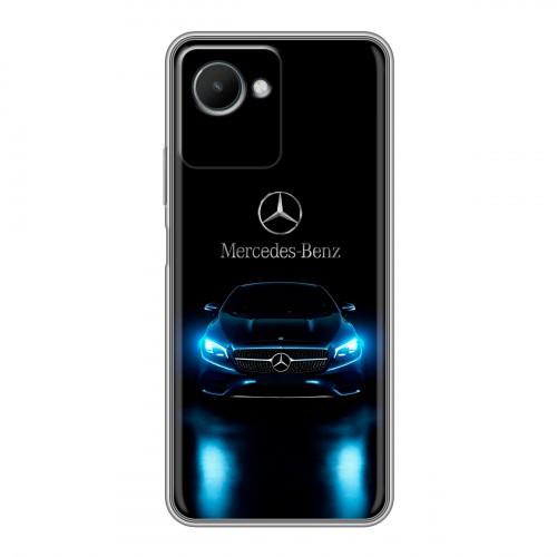 Дизайнерский силиконовый чехол для Realme C30s Mercedes Мерседес